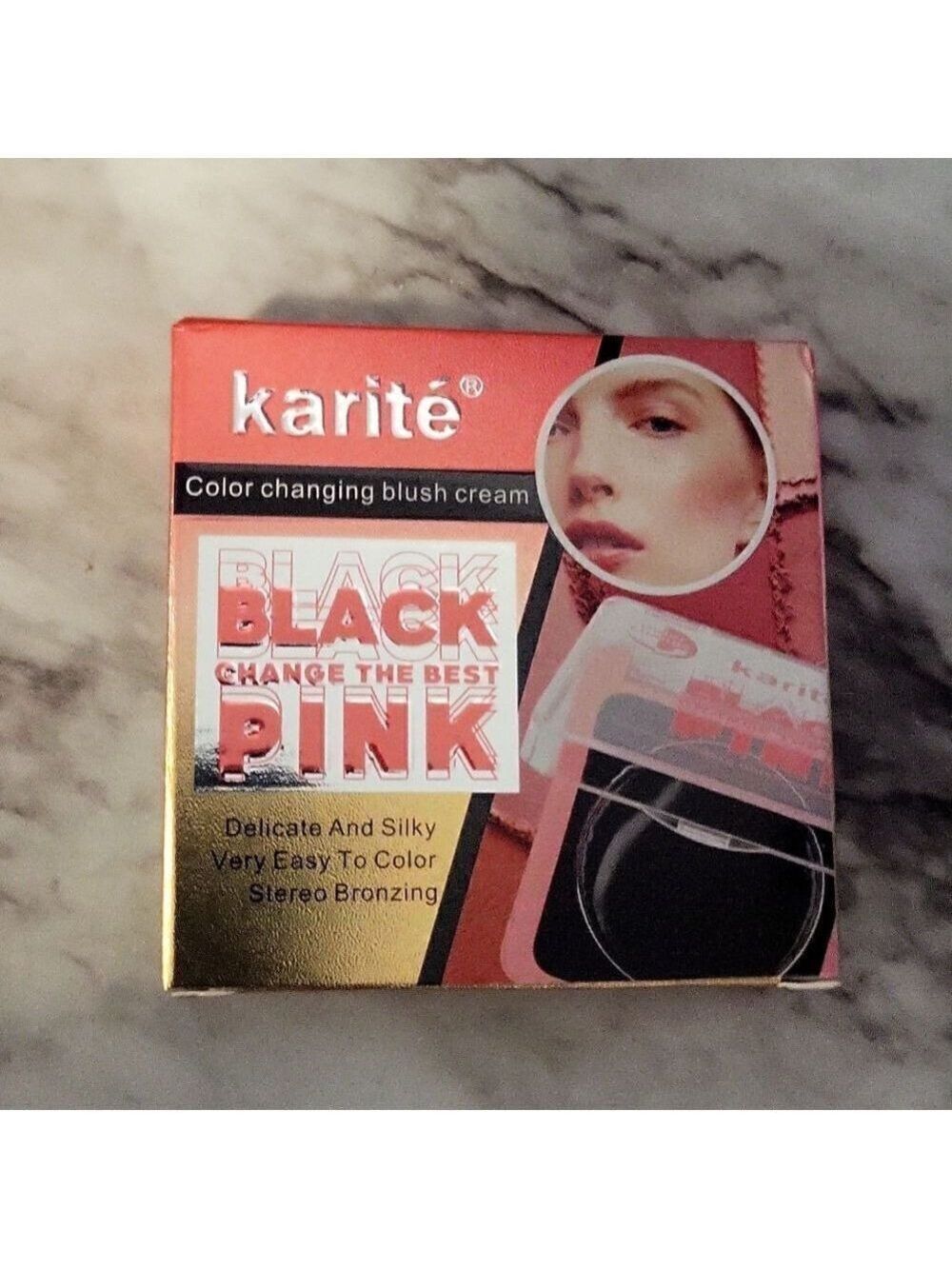 Black Cream Blush Lip Shadow Multiuse Color Changing